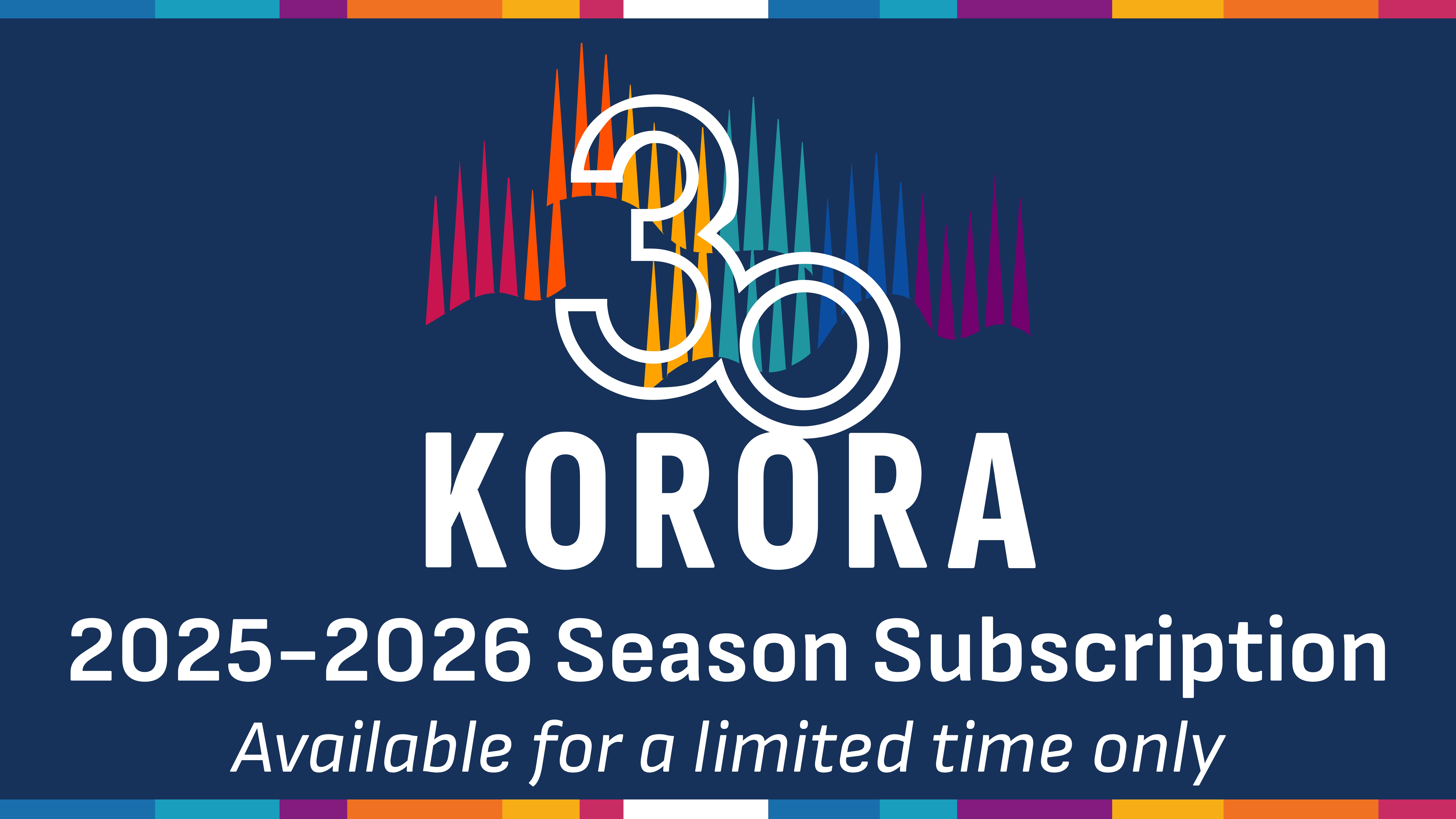 30th Anniversary Season Subscription